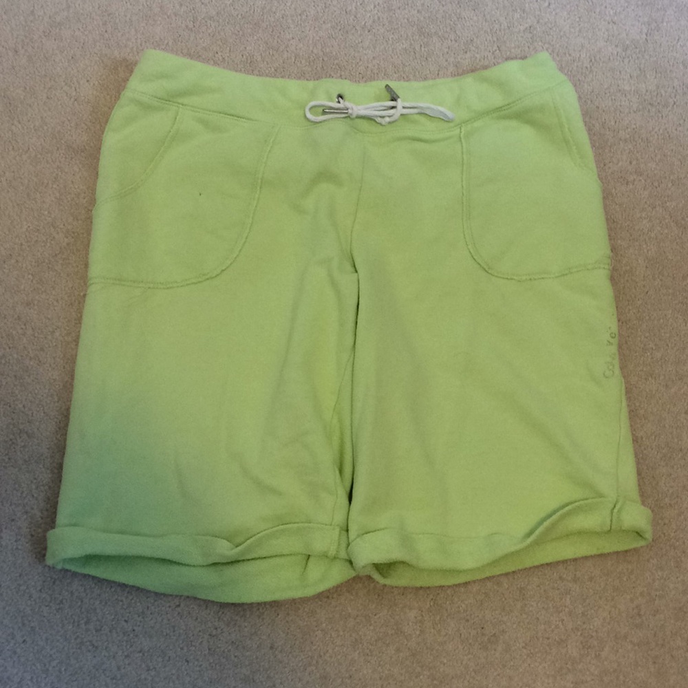 Calvin Klein Green Shorts Size M EUC